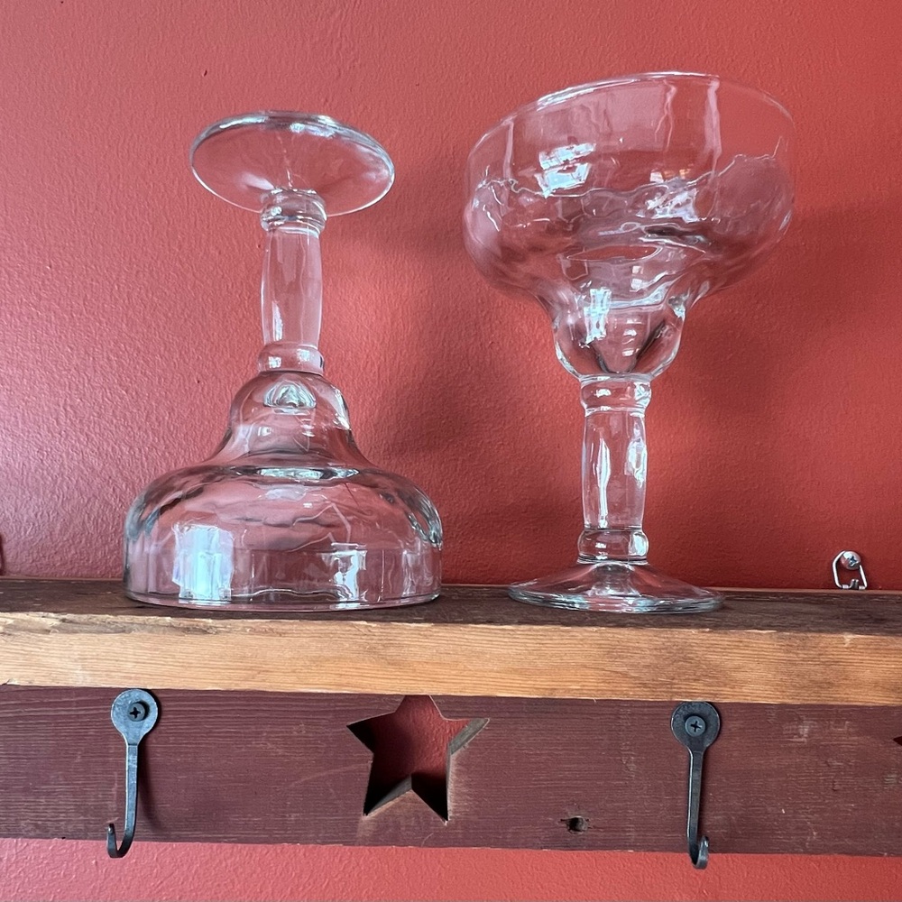 Libby Yucatan Margarita Glass Set (2) 🍋‍🟩 NWOT!
